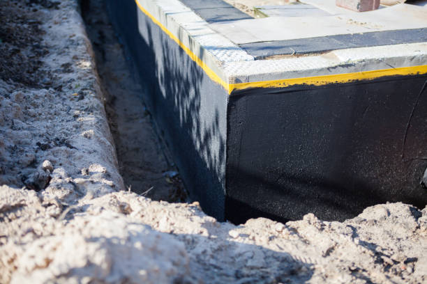Professional Waterproofing technician working in Syria, VA
